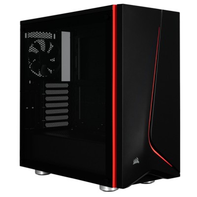 Gabinete CORSAIR CC-9011144-WW - Midi-Tower, PC, ATX, Micro-ATX, Mini-ITX, Negro