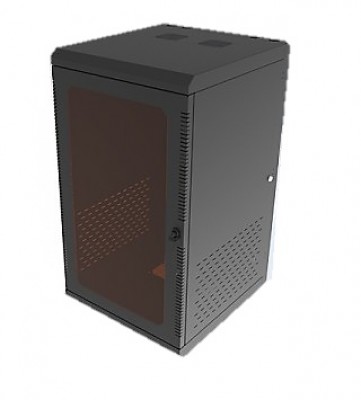 Gabinete de Pared LACES LA230GP20 - Negro, Montado en la pared, 80 kg, 20U