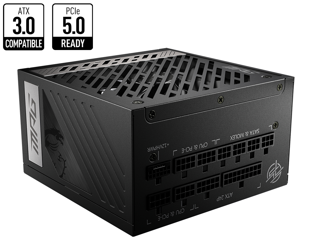 Fuente de Poder MSI MPG A850G PCIE5 -
