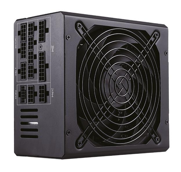 Fuente de poder GAMER NACEB na-0627 1000w 80 plus Gold Modular - Conectores: 1x 20+4pin - 2x 8pin (p4+p4) - 3x PCIe 6+2p - 3x Molex - SATA (3+1) ? 1 PCIe 5.