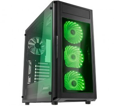 Gabinete Gaming RAIDMAX Alpha Prime Negro - Midi-Tower, PC, ATX, Micro-ATX, Mini-ITX, Negro