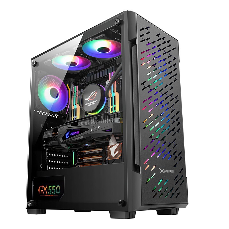 Gabinete Gamer Xzeal XZ135. XZCGB07B -