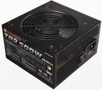 Fuente de Poder THERMALTAKE TR2 - 500 W, 115 - 230 V, 50 - 60 Hz, PC, Negro