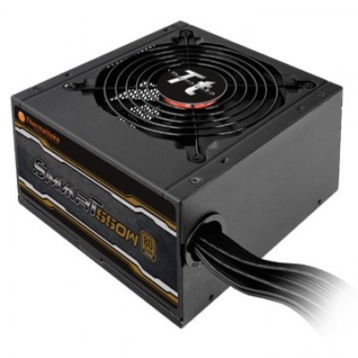 Fuente de Poder THERMALTAKE Smart 80 plus - 550 W, Negro