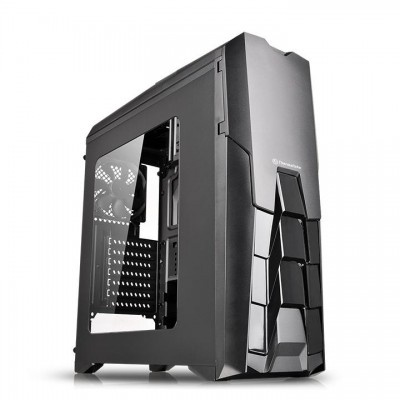 Gabinete THERMALTAKE VERSA N25 CA-1G2-00M1WN-00 - Midi-Tower, PC, Acero, Negro