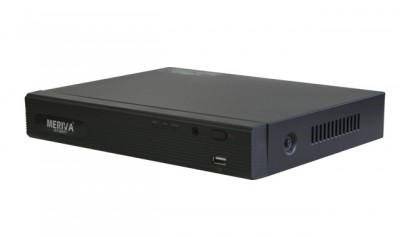 Grabadora digital MERIVA SECURITY - H.264, 30 fps, 253 x 200 x 40 mm, Negro