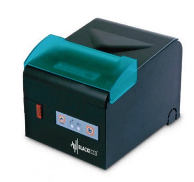 Impresora de ticket BLACK ECCO BE300 - Térmica directa, 300 mm/s, Inalámbrico y alámbrico