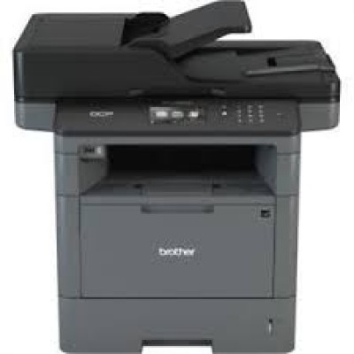 Multifuncional laser monocromático Brother DCPL5650DN - 42 ppm, full dúplex, Gigabit Ethernet, cama plana a color oficio, ADF 70 páginas, Puerto USB Frontal