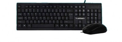 Kit Teclado Estándar y Mouse ACTECK AC-928984 - Estándar, 105 teclas, Negro