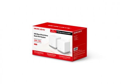 Sistema Wifi de Malla MERCUSYS Halo S3 - Wifi, Color blanco, 2, 4 GHz