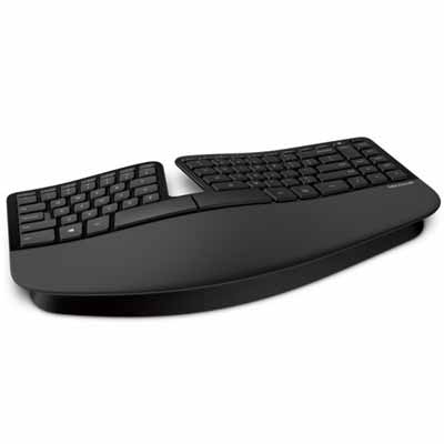 Kit de Teclado y Mouse MICROSOFT Sculpt Ergonomic Keyboard USB - Estándar, Negro