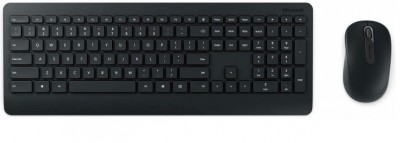 Kit de Teclado y Mouse MICROSOFT Wireless Desktop 900 - Negro, 1000 DPI