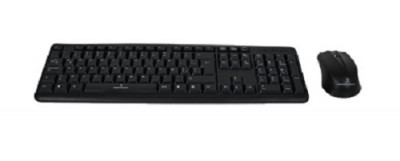 Kit teclado y mouse (PC-201076) Alambrico USB PERFECT CHOICE PC-201076 - Estándar, Negro, 1000 DPI