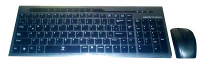 Kit de teclado y mouse PERFECT CHOICE - Gris