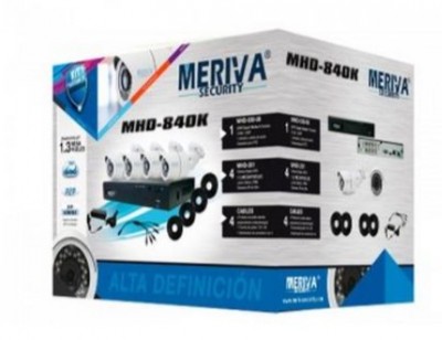 Sistema de seguridad MERIVA SECURITY - Alámbrico, BNC