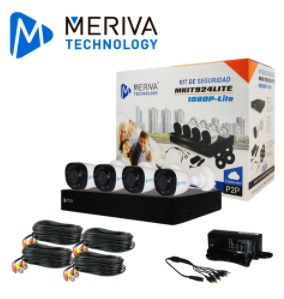 Kit 4x4 MKIT924LITE El sistema permite grabar a una resolución de alta definición a 1080P-Lite -