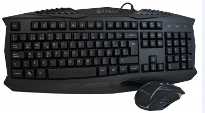 Kit de Teclado y Mouse Gaming Naceb Technology NA-617 - USB, Negro