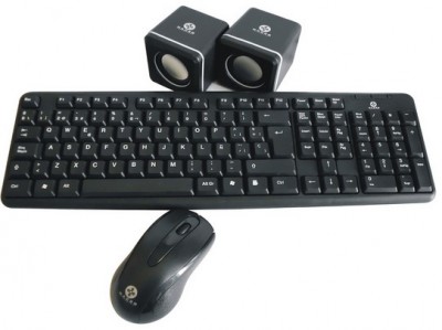 Kit de Teclado y Mouse Naceb Technology NA-228N - Negro
