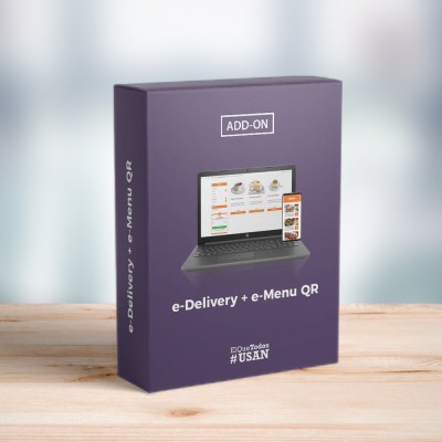 Servicio de implementación plataforma e-Delivery  y e-Menu de Soft Restaurant® con sitio web. -