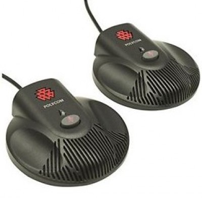 Expansión de Micrófonos POLYCOM 2200-16155-001 - Negro, SoundStation2 EX y SoundStation2