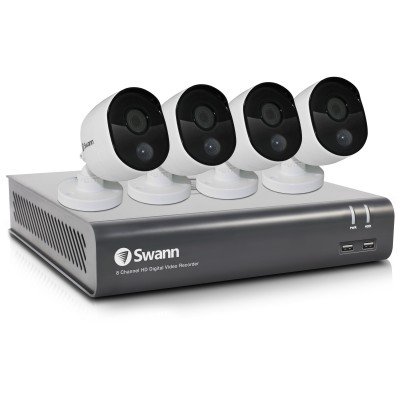 Kit de Video Vigilancia SWANN SWDVK-845804-V - interior/exterior, Policarbonato, 8, 1080p (2MP)
