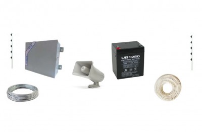 Kit Especial para Cercas Eléctricas YONUSA KIT-EY12000+TUB+ALA - Kit para Cercas