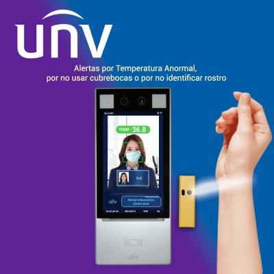 UNIVIEW (OET-213H-BTS) Detección de Temperatura Distancia [1~3]cm -