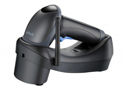 Lector de código de barras UNITECH MS840 - 1D, Laser, 100 lecturas/s, Inalámbrico