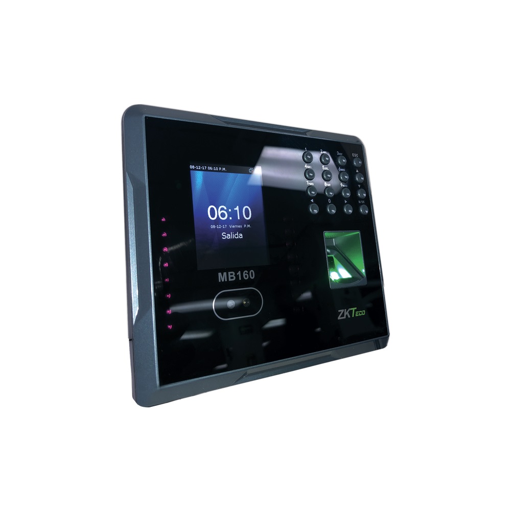 Lector de Reconocimiento Facial ZK TECO MB160ID - Negro