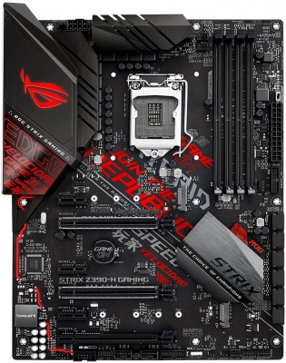 MOTHERBOARD ASUS STRIX Z390-H GAMING - DDR4-SDRAM, 64 GB, Intel, LGA1151, ATX