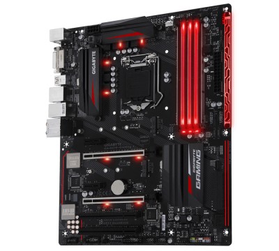 Tarjeta Madre Gaming GIGABYTE GA-H270-Gaming 3 - DDR4-SDRAM, 4, 64 GB, LGA1151