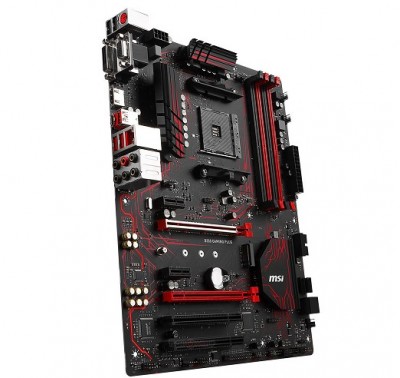 Tarjeta Madre Gaming MSI B350 GAMING PLUS - DDR4-SDRAM, 32 GB