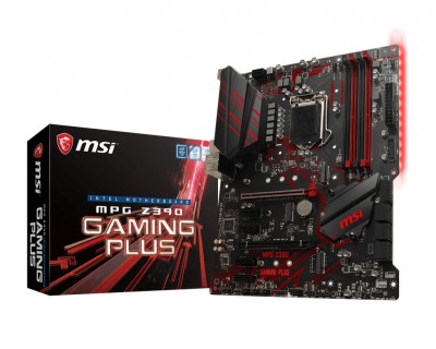 Tarjeta Madre MSI MSI Z390 GAMING PLUS - DDR4-SDRAM, 64 GB, Intel, LGA1151, ATX