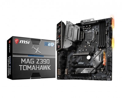 Tarjeta Madre MSI MSI Z390 TOMAHAWK - DDR4-SDRAM, 64 GB, Intel, LGA1151, ATX