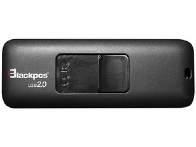 Memoria USB Blackpcs MU2101BL-16 - Negro, 16 GB, USB 2.0