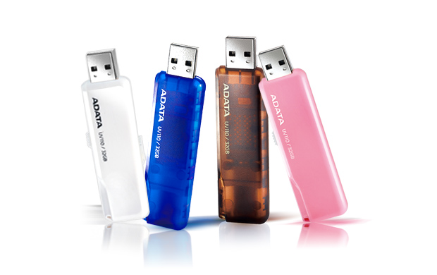 Memoria USB ADATA UV110 - 16 GB, USB 2.0, Color blanco