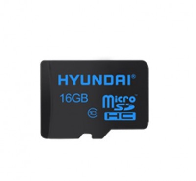 Memoria Micro SD HYUNDAI SDC16GU1 - 16 GB, Negro
