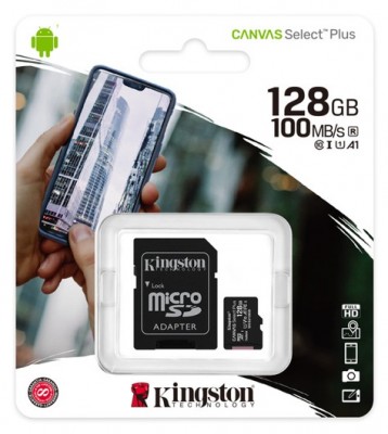 Micro SD 128GB Kingston Technology CL10 SDCS2 -