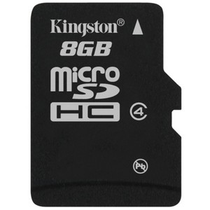 Memoria SD Kingston Technology - 8 GB, Negro