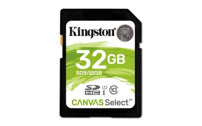 Memoria SD Kingston Technology SDS/32GB - 32 GB, Negro