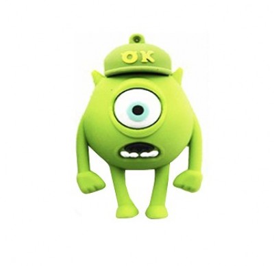 Memoria USB LEVYDAL Inc Mike universitario gorra verde - 16 GB, USB