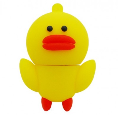 Memoria USB BROBOTIX 180300-1 - Amarillo, 16 GB, USB