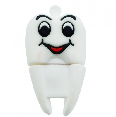 Memoria USB BROBOTIX 180300-37 - Color blanco, 16 GB, USB