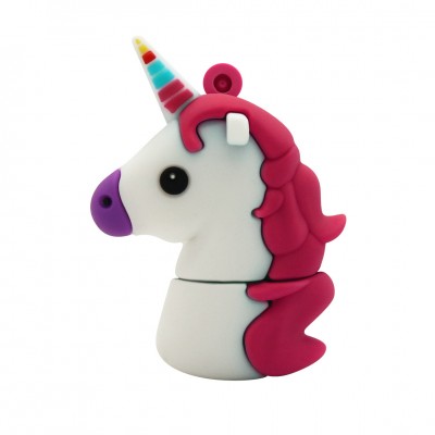 MEMORIA FLASH USB 32GB - UNICORNIO ROSA BROBOTIX 190432-33, 32 GB, USB tipo A