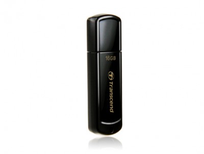 Memoria USB TRANSCEND - 16 GB, USB 2.0, Negro