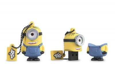 Memoria USB TRIBE FD021508 - Amarillo, 16 GB, USB 2.0