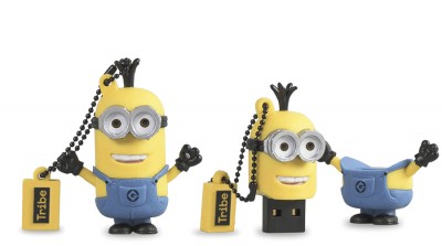 Memoria USB TRIBE FD021519 - Amarillo, 16 GB, USB 2.0