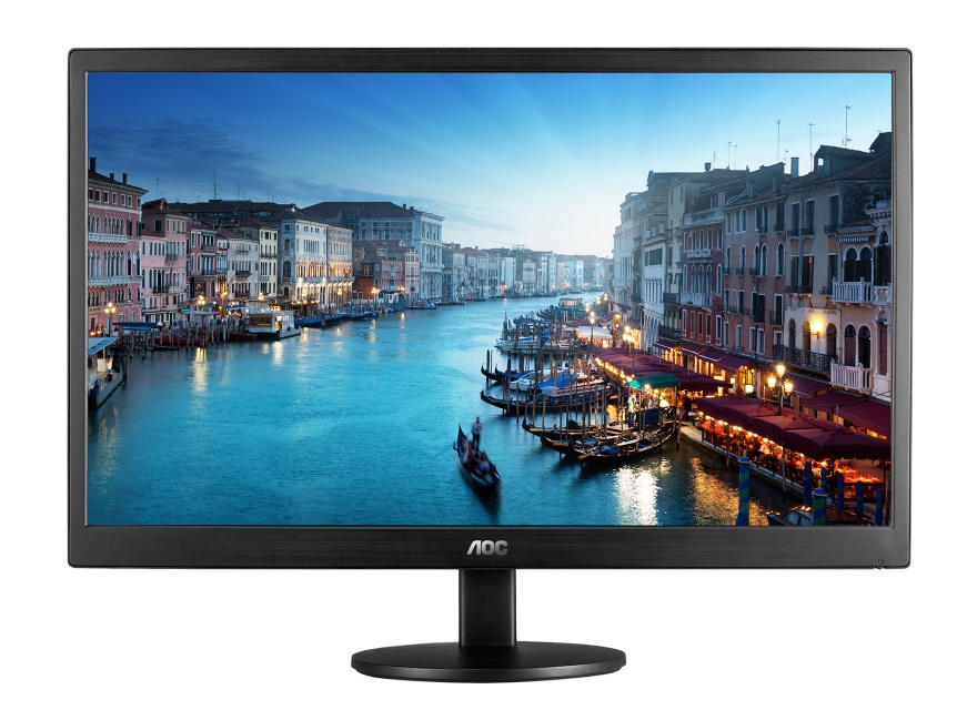 Monitor AOC - 19.5 pulgadas, 200 cd / m², 1600 x 900 Pixeles, 5 ms, Negro