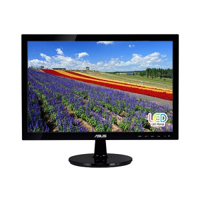 Monitor ASUS VS197D-P - 18.5 pulgadas, 250 cd / m², 1366 x 768 Pixeles, 5 ms, Negro