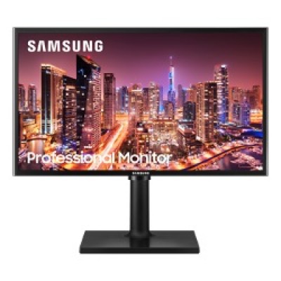 Monitor SAMSUNG LF24T400FHLXZX - 24 pulgadas, Panel IPS, Diseño ajustable